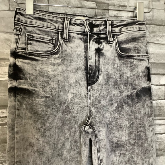 L’AGENCE High Line Distressed Skinny BlackJeans 25 NWTOT (w549) - Picture 8 of 13